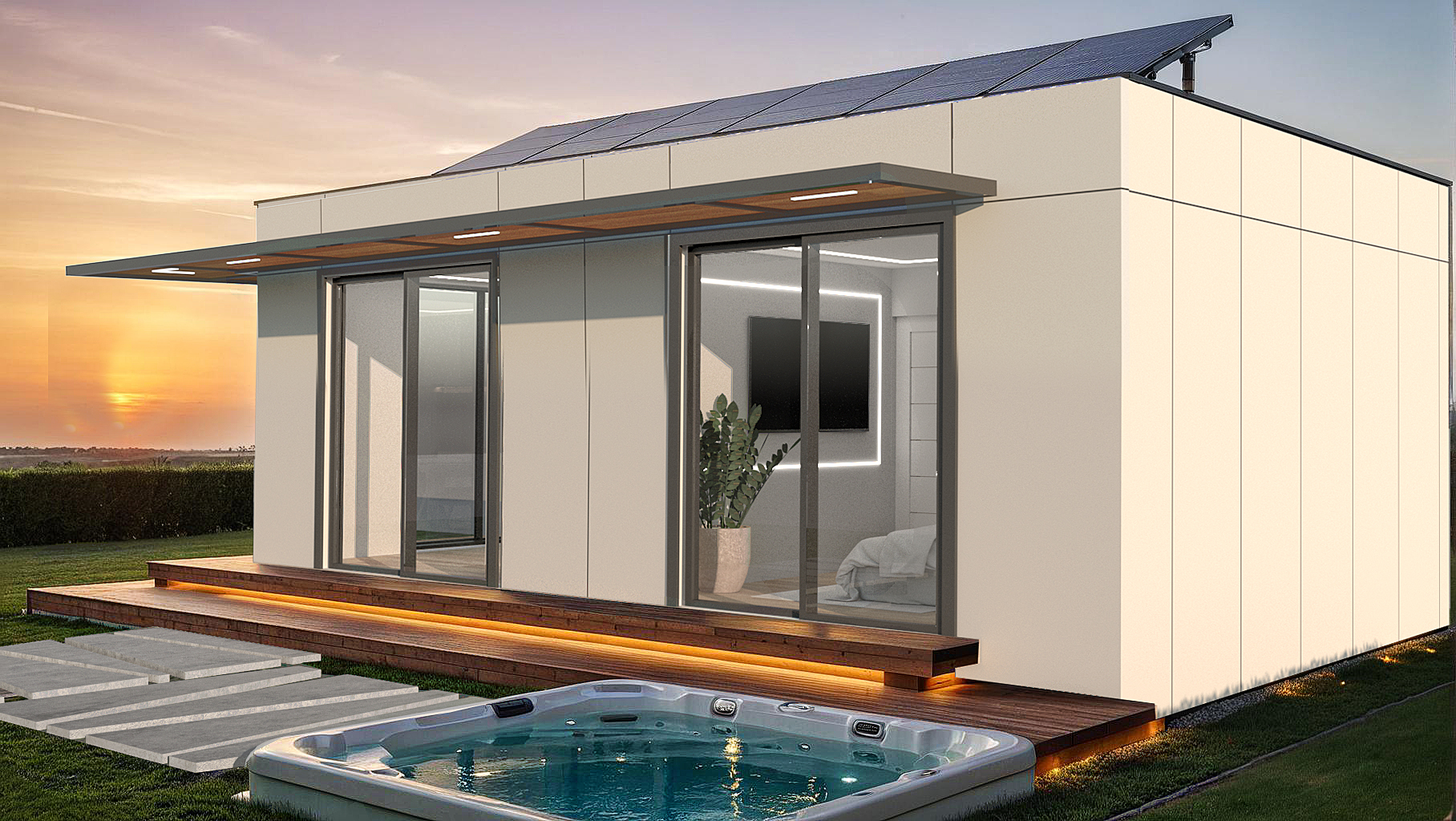 Terraza Privada & Deck Apergolado