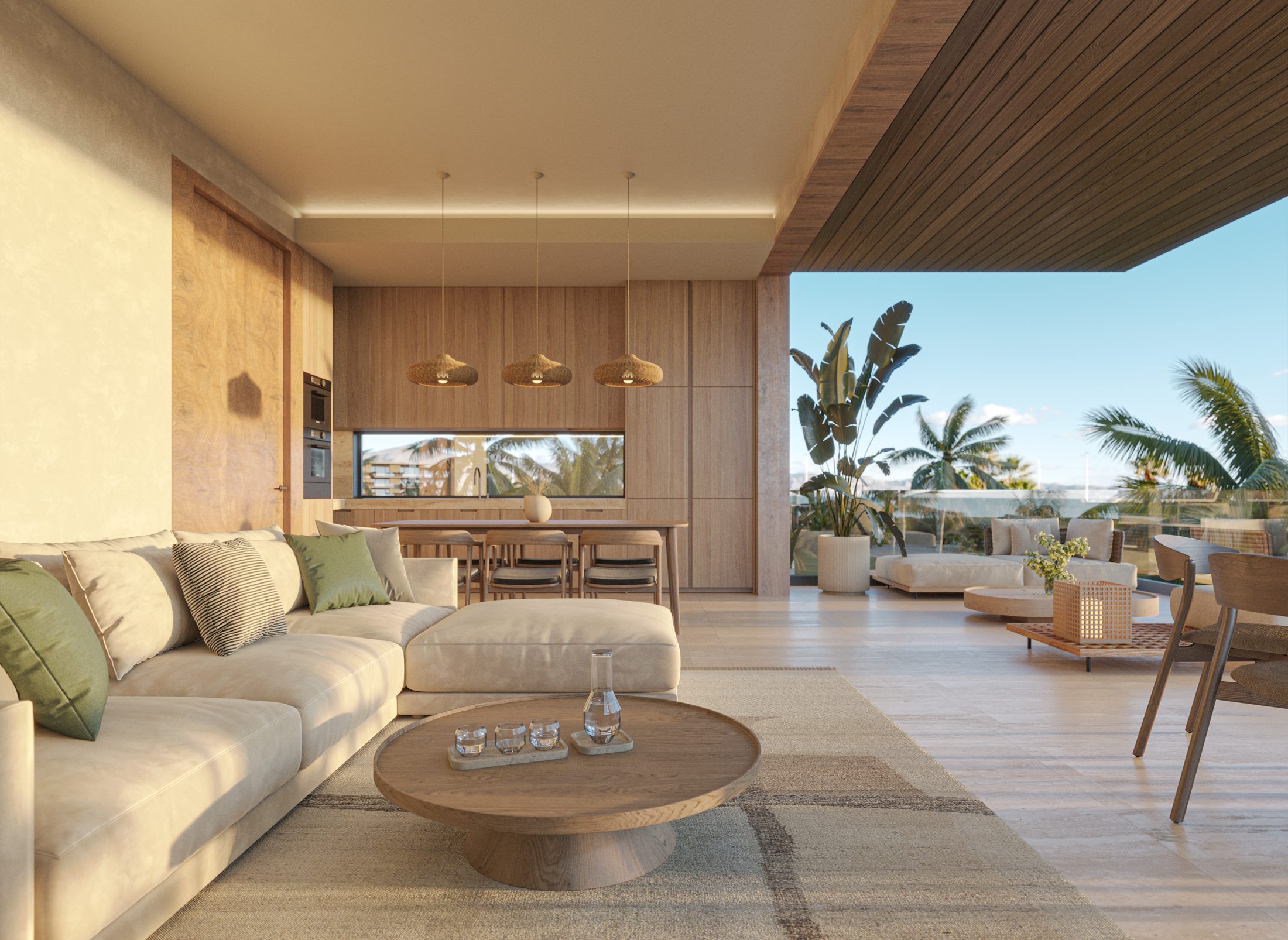 Sala con terraza